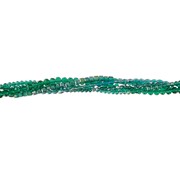 Collier magnétique perles vert