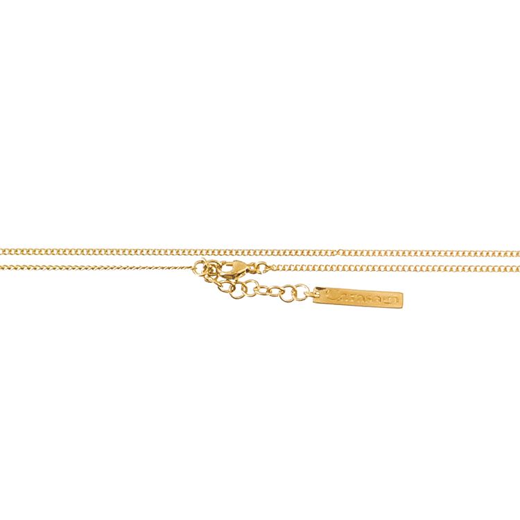 Chaine fine dorée24K - 70 cm