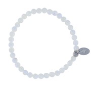 Bracelet perles de nacre 4 mm 1
