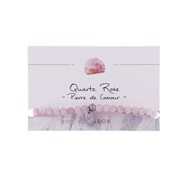 Bracelet Quartz rose  2